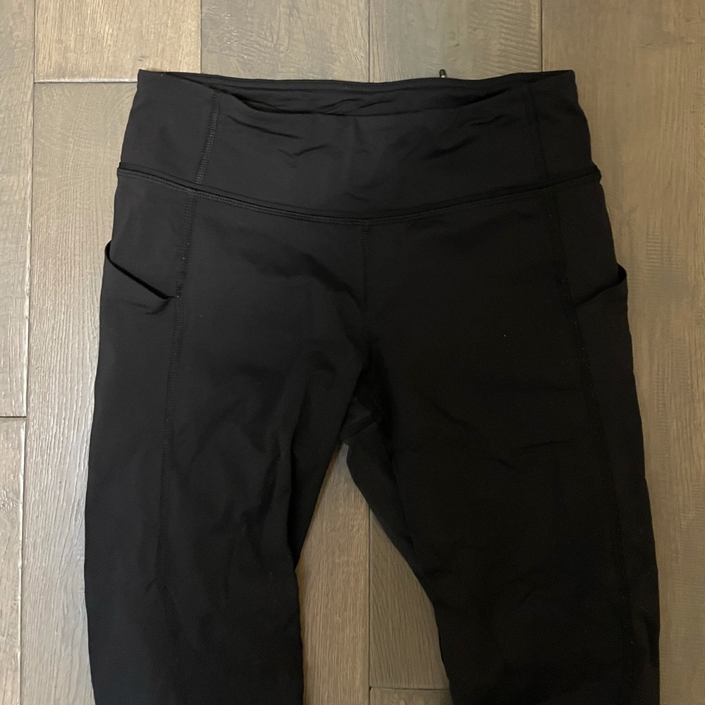 Lululemon zip pocket leggings